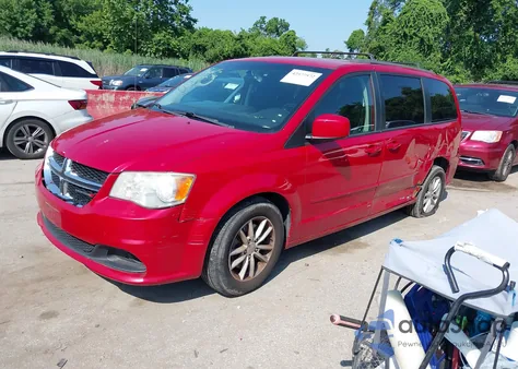 2013 Dodge Grand Caravan Sxt из США, поврежденный, VIN 2C4RDGCG3DR538300